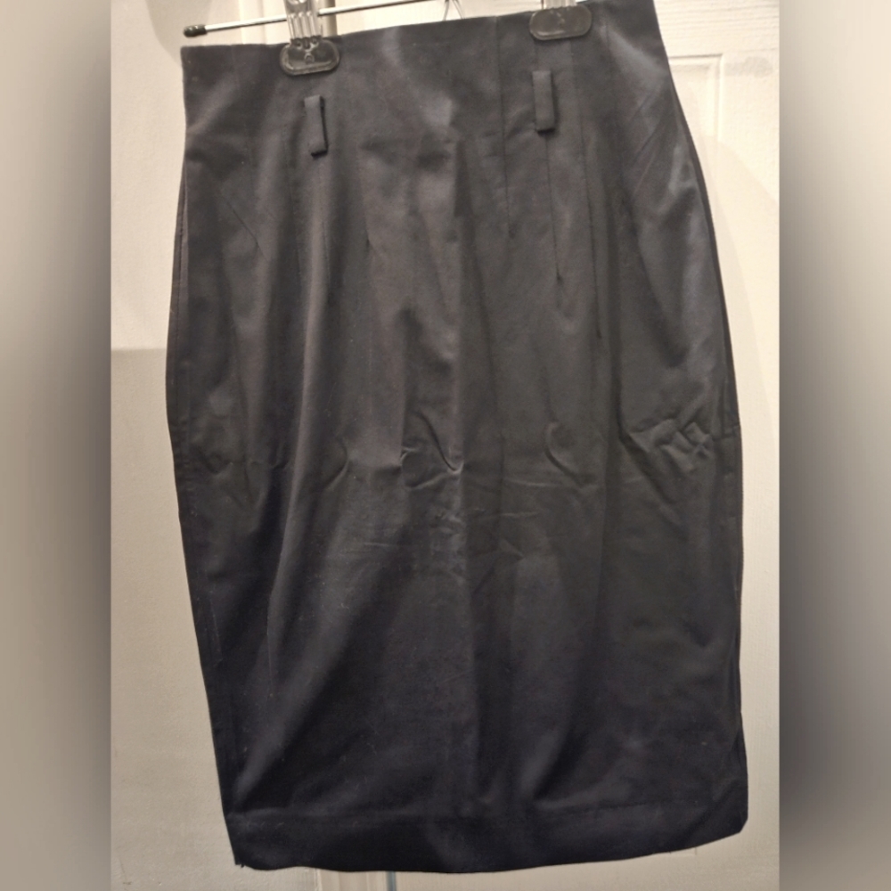 CLUB MONACO Black Classic Pencil Skirt NWOT
